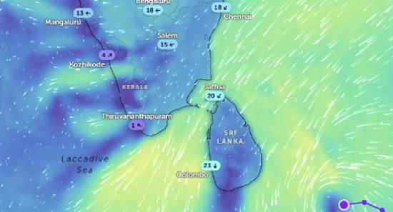 கிழக்கு, ஊவா மாகாணங்களில் 100mm மழை